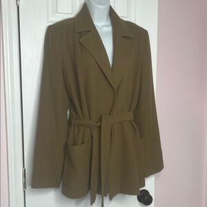 Wool Trench Blazer Jacket Made in Finland